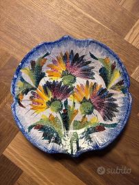 Piatto in ceramica artistica