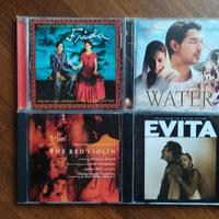 COLONNE SONORE: FRIDA, WATER, EVITA, THE RED VIOLI