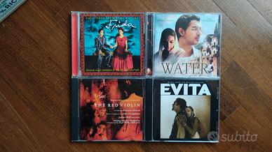COLONNE SONORE: FRIDA, WATER, EVITA, THE RED VIOLI