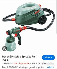 BOSCH pistola a spruzzo per tinteggiare