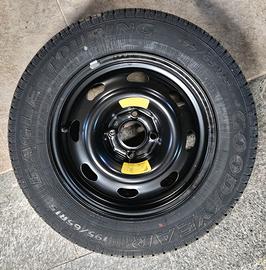 Cerchio acciaio 15" (4x108), Come nuovo, Mai usato