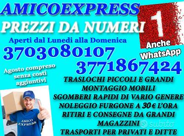 TRASLOCHI FERRARA SGOMBERI gratis, MONTAGGIO mobil