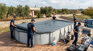 Chiusura Invernale Piscine Fuori Terra e Interrate