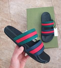 Gucci Agrado Grg Rubber Slide Black  36