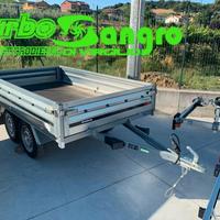 Carrello Ellebi doppio asse senza freni