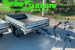 Carrello Ellebi doppio asse senza freni