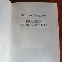 Libro; Piccolo Mondo Antico di Antonio Fogazzaro