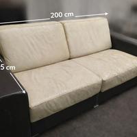 Divano letto ecopelle