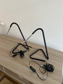 Due Lampade led da scrivania o comodino IKEA