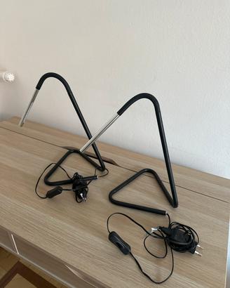 Due Lampade led da scrivania o comodino IKEA