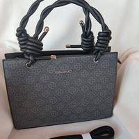 Borsa Baci e Abbracci colori grigio e nero 