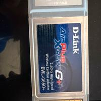 D-Link DWL-G650+ PCMCIA Wireless CardBus 2.4GHz