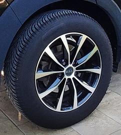 Cerchi auto MAK 17 in lega diamantati Black Mirror