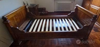 Letto in radica