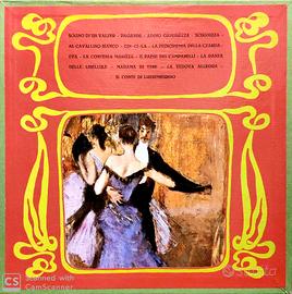 Cofanetto 7 vinili "Selezione di operette" Cetra