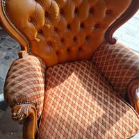 poltrone per salotto - legno massello