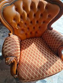 poltrone per salotto - legno massello