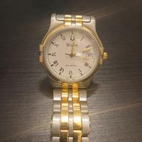Orologio Bulova acciaio e oro
