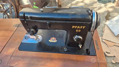 Pfaff 60 anni '50 con mobile a pedale
