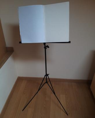 Leggio musicale pieghevole 