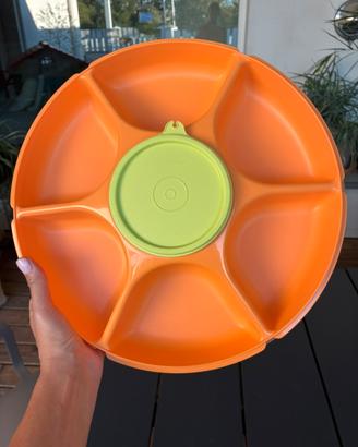 Antipastiera Vassoio Snack Tupperware Girasole