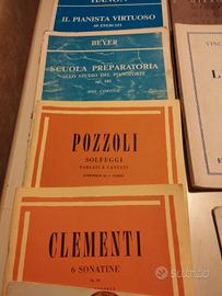Spartiti musicali per pianoforte