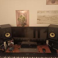 krk rp5 g5 coppia monitor da studio