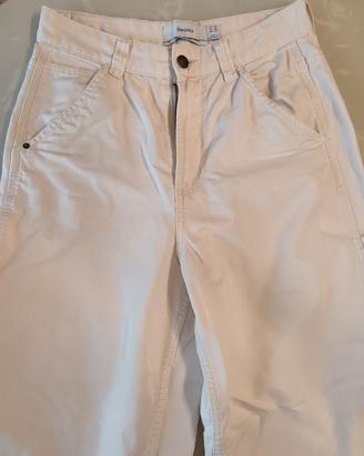 Pantaloni beige Bershka 