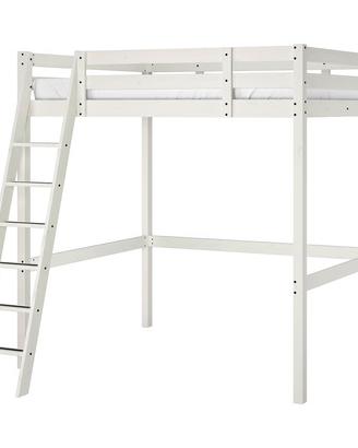 Letto a soppalco IKEA STORÅ bianco 140x200