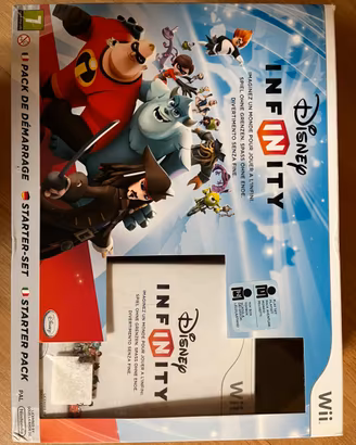 Gioco WII Infinity Disney starter pack + altri 3
