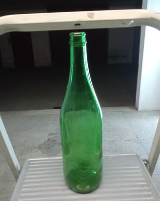 Damigiana  vetro - Bottiglie e vassoio ceramica
