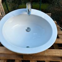 Lavabo per bagno da incasso per bagno in muratura
