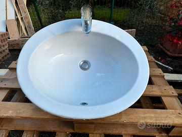 Lavabo per bagno da incasso per bagno in muratura