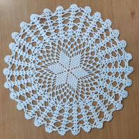 Centrini all’uncinetto fatti a mano 25 cm stella