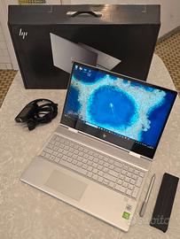 Notebook/PC HP ENVY x360 15.6" i5 NVIDIA Geforce