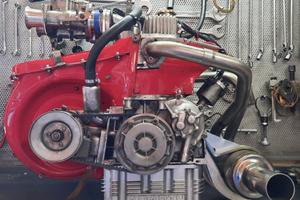 Motore elaborato fiat 500 d'epoca
