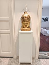 Mobile ingresso bianco con Buddha e luce compresa