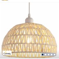 Comely lampadari sospesi in rattan moderno