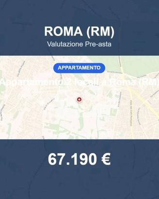 Immobile in asta di 39 m² a Roma