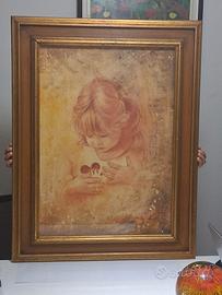 Giampaolo Vannucci "IL TOPOLINO" opera sanguinea