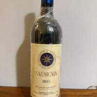 Vino Sassicaia Bolgheri 2015