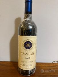 Vino Sassicaia Bolgheri 2015