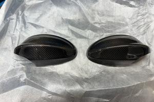 Calotte specchio bmw e91 pre lci carbonio vero