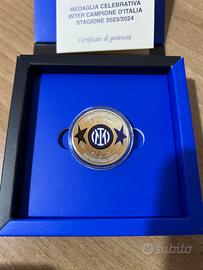 Medaglia Ufficiale Inter Campione d'Italia 23/24