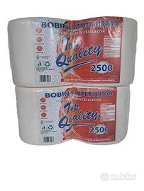 Bobina Carta Multiuso 2500 Strappi 4 Rotoli