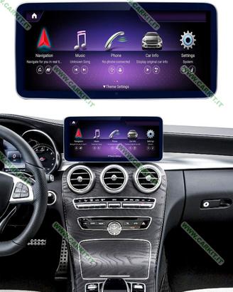 Cartablet 12'' android ios classe c glc classe v