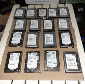 Hard-disk 3,5" HP 300 GB SAS 15000 giri/rpm