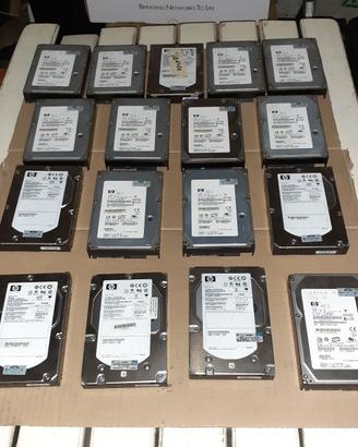 Hard-disk 3,5" HP 300 GB SAS 15000 giri/rpm