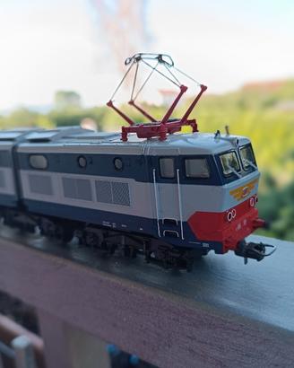 RIVAROSSI HO Locomotiva FS E656 Caimano 519
