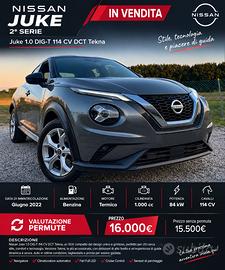 NISSAN JUKE 1.0 DIG-T 114 CV DCT TEKNA
